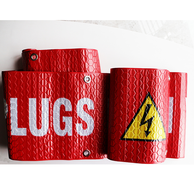 High Voltage Plugs In Vicinity Reflective PVC Banner - 